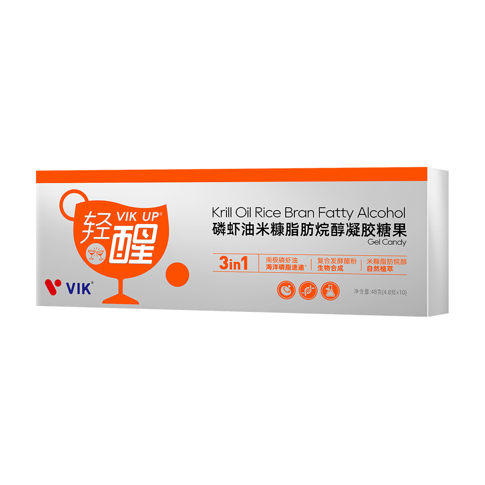 VIK轻醒 UP磷虾油（畅嗨版）