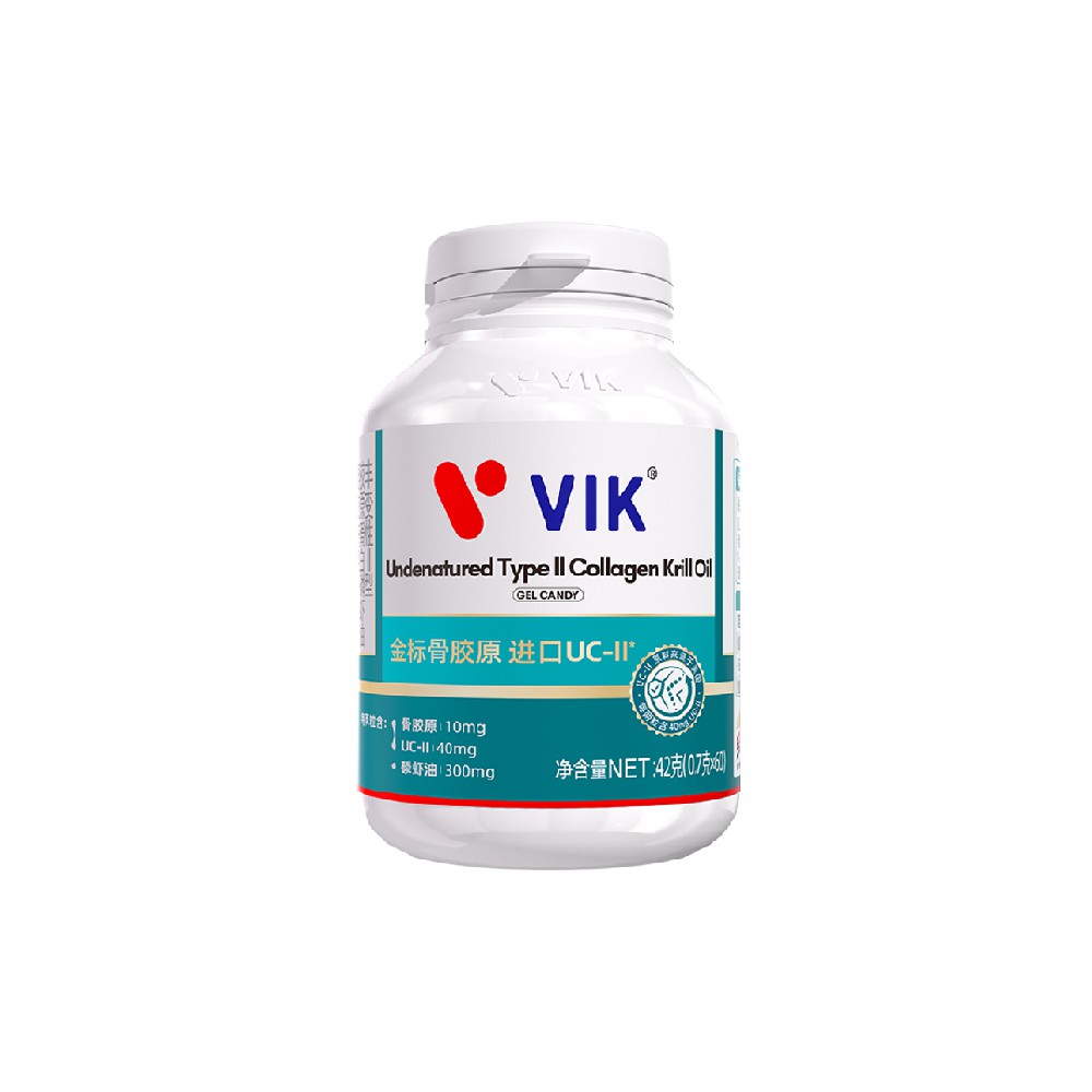 VIK非变性Ⅱ型胶原蛋白磷虾油