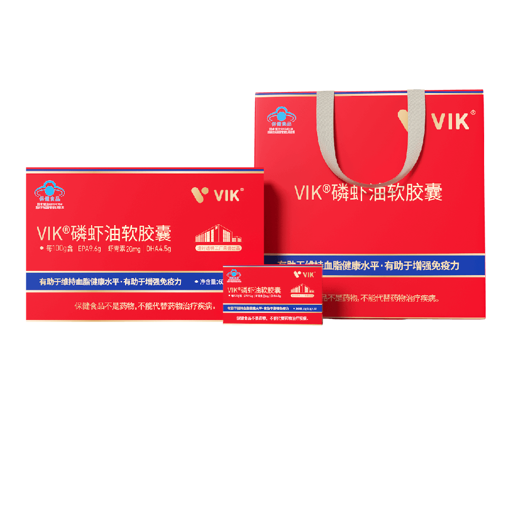 逢时VIK®磷虾油软胶囊