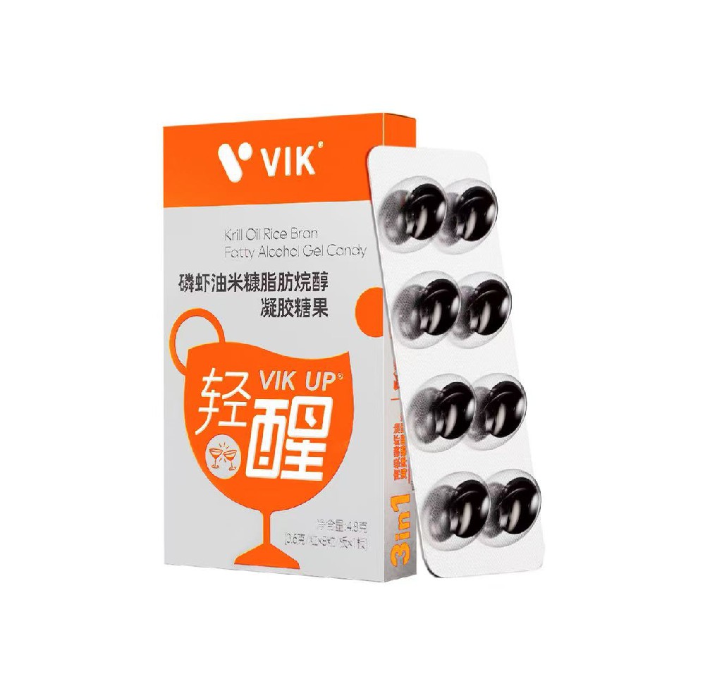 VIK轻醒 UP磷虾油（畅嗨版）